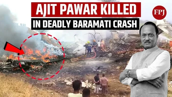 Maharashtra Deputy CM Ajit Pawar Dies in Tragic Baramati Plane Crash