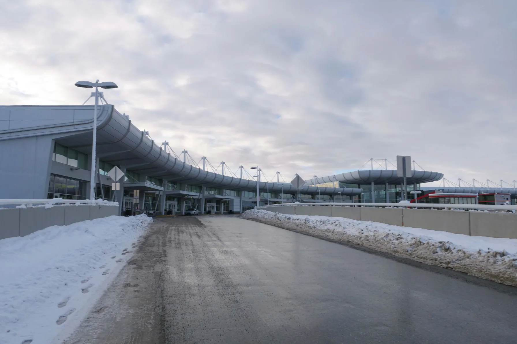 Ted Stevens Anchorage International Airport terminal, the departure point for the charter flight that crashed near Cape Newenham