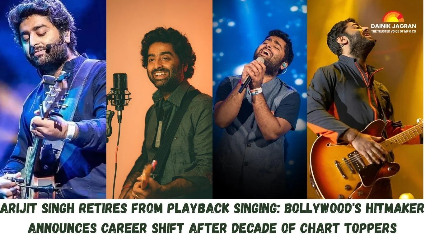 Arijit Singh Ends Playback Singing Era: A New Chapter for Bollywood's Soulful Voice