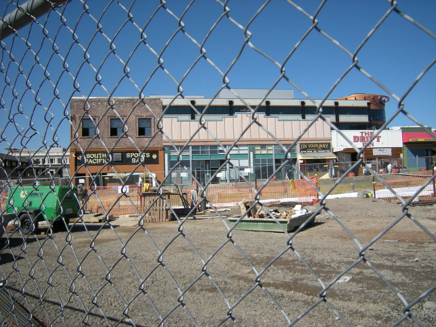 1st Street in downtown Bremerton, Washington, near the ferry landing