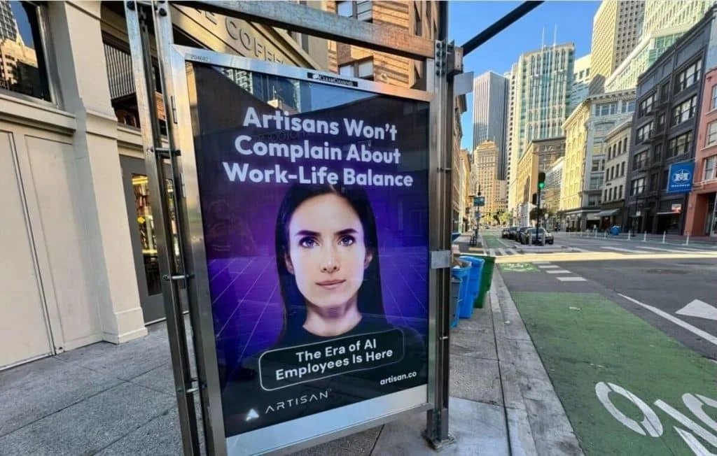 Viral 'Hire Human Beings' Banner Over Silicon Valley Fuels AI Debate, Revealed as Film Marketing Genius