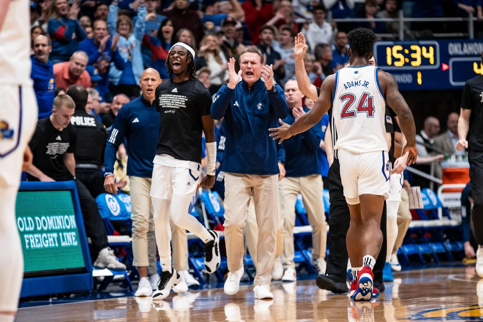 Kansas Basketball Slides to No. 14 in USA TODAY Coaches Poll After Split Week