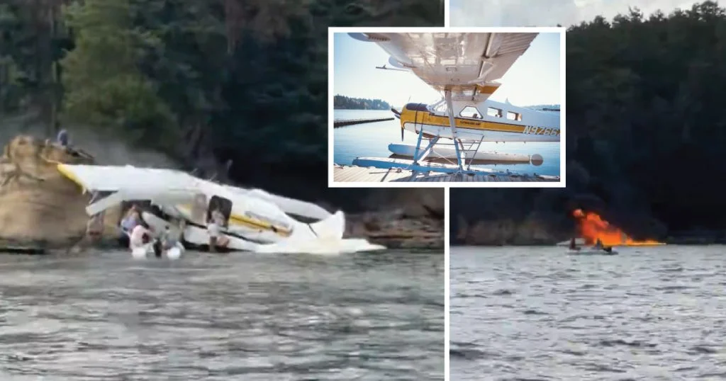 All 11 Survive as Kenmore Air Seaplane Crashes and Burns Near Sucia Island