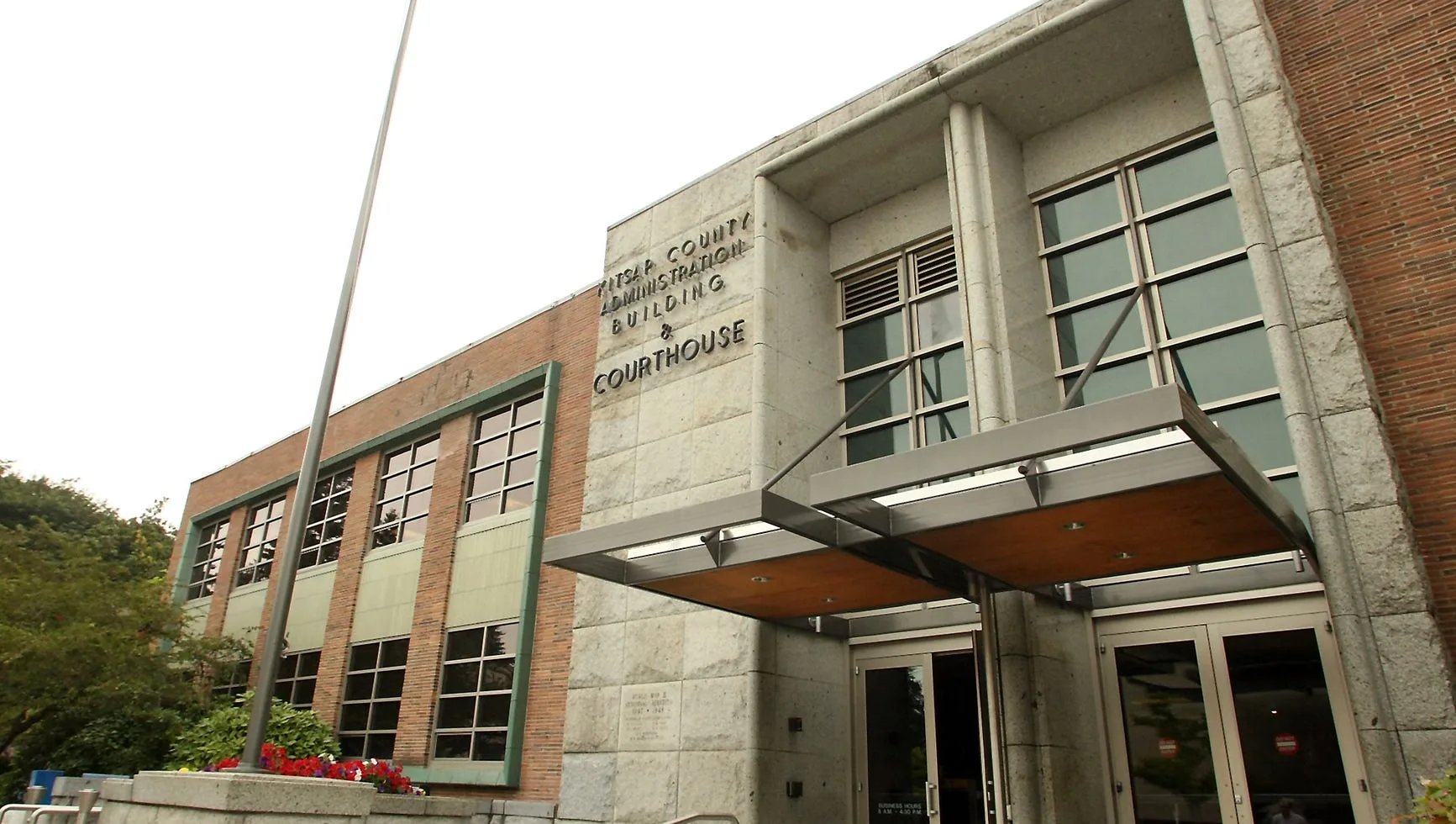 The Kitsap County Administration Building and Courthouse in Port Orchard, Washington