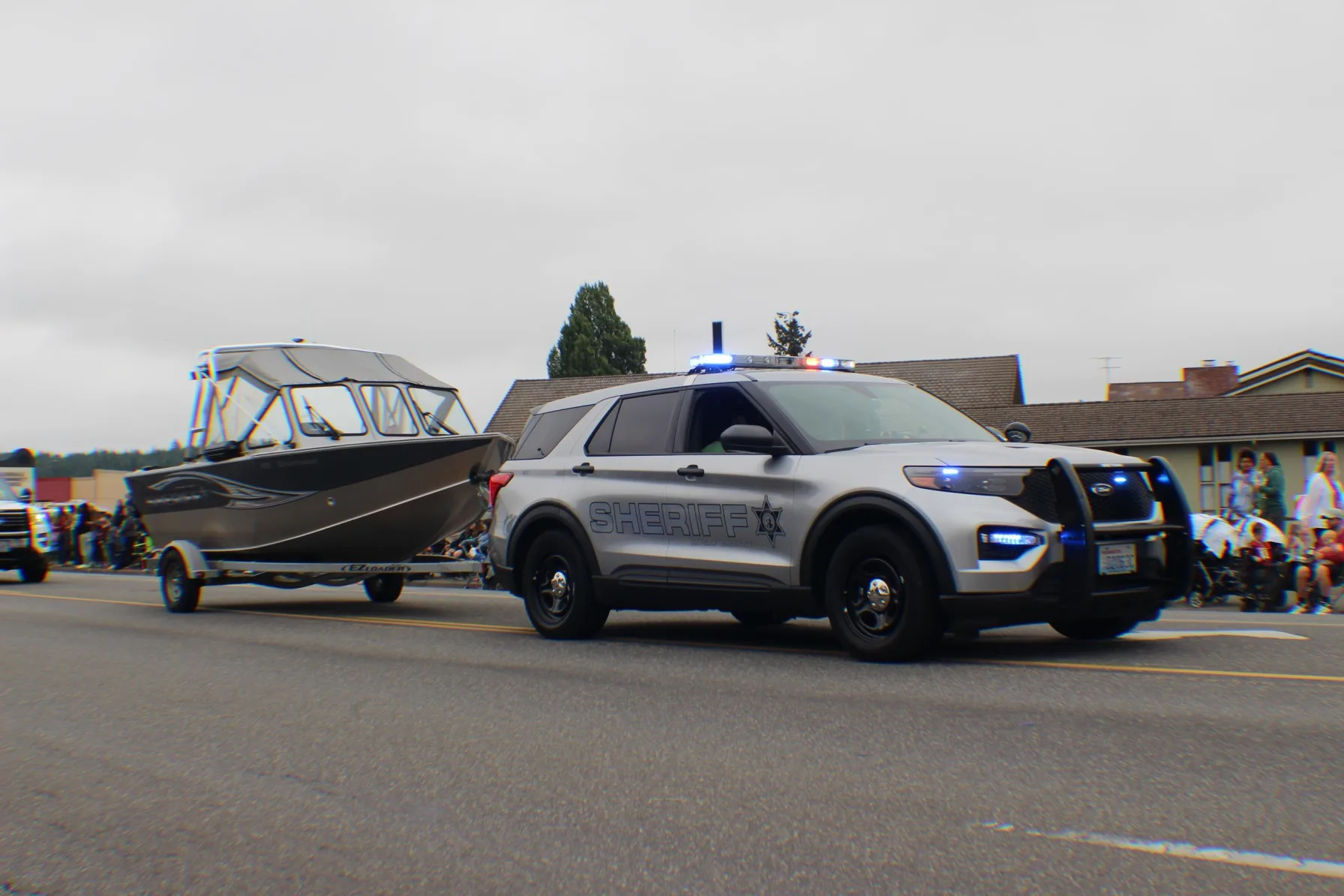 A Kitsap County Sheriff's Office patrol vehicle