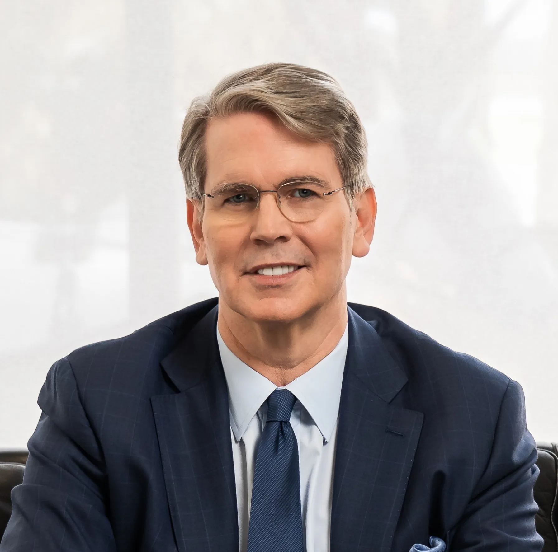 Official portrait of U.S. Treasury Secretary Scott Bessent, who announced new Iran sanctions