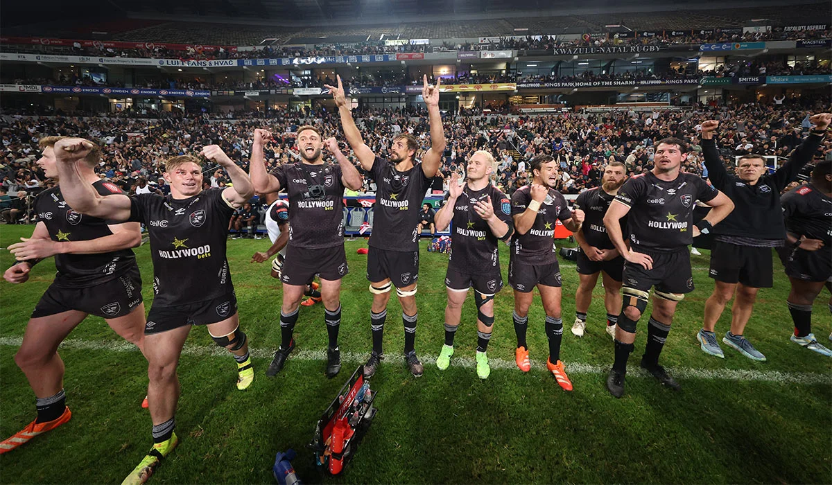 Sharks Rugby Team Triumphs On and Off the Field, Delighting Fans with Viral Content and Big Wins