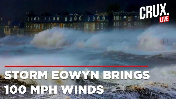 Storm Eowyn Batters UK and Ireland with Record Winds, Thousands Without Power